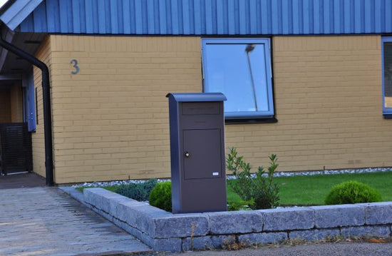 Anthracite Letter Box