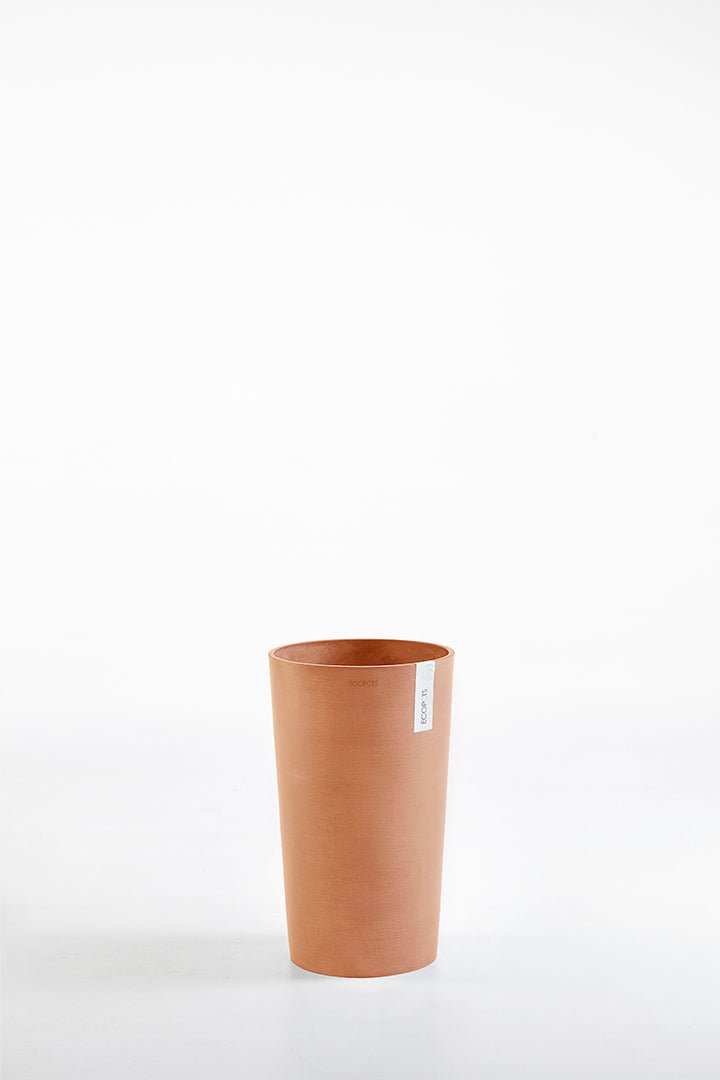 Kukkaruukku - Ecopots - Amsterdam keskikorkea 66cm terracotta - Ecopotskauppa - Uuden aikakauden kukkaruukku