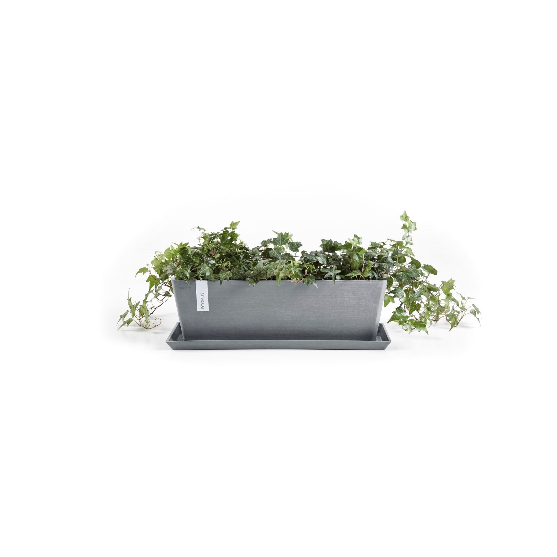 Kukkaruukku - Ecopots - Bruge 45cm siniharmaa - Ecopotskauppa - Uuden aikakauden kukkaruukku