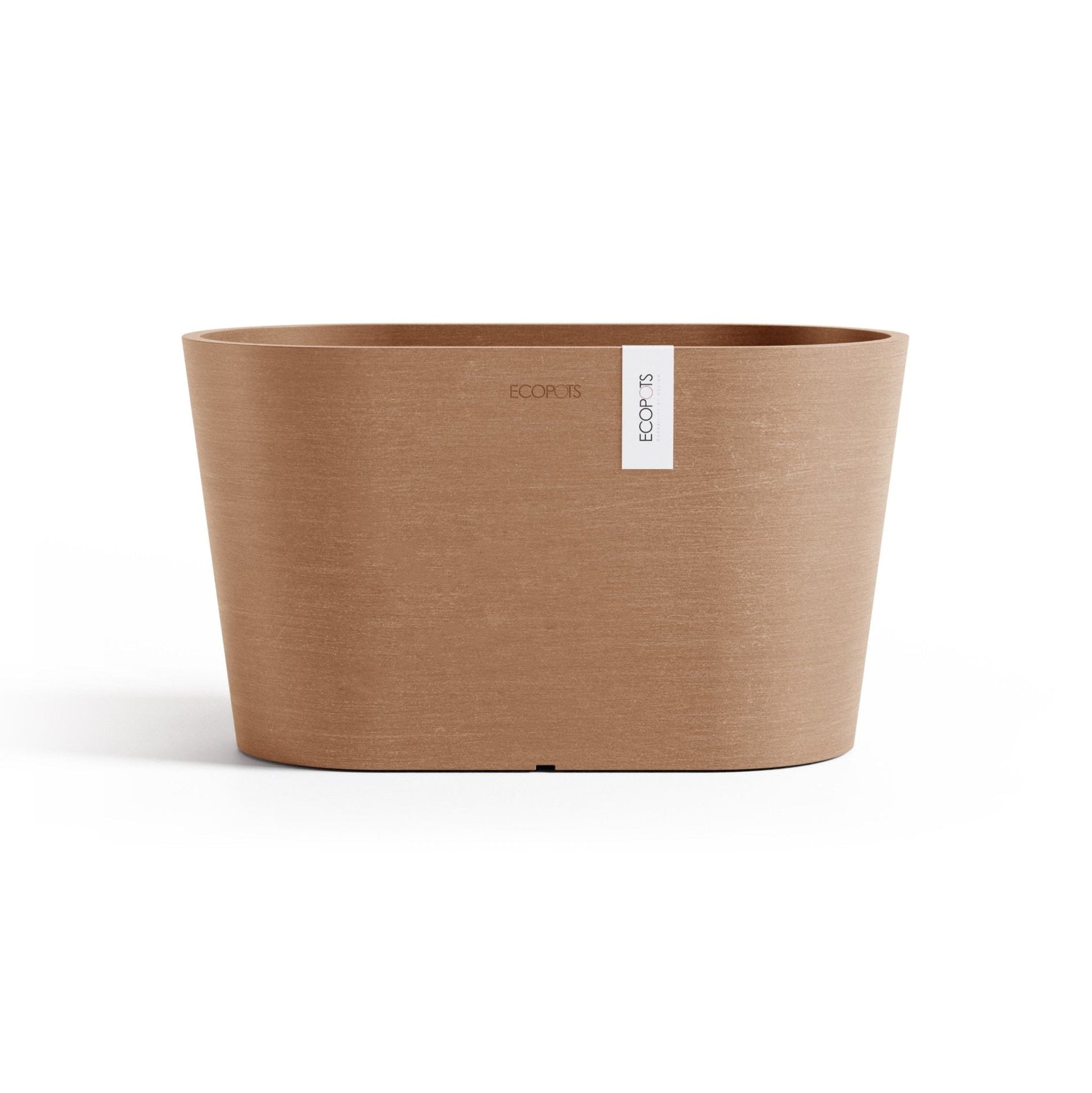 Kukkaruukku - Ecopots - Kukkaruukku Tokio 30cm terracotta - Ecopots - Uuden aikakauden kukkaruukku kierrätysmateriaalista